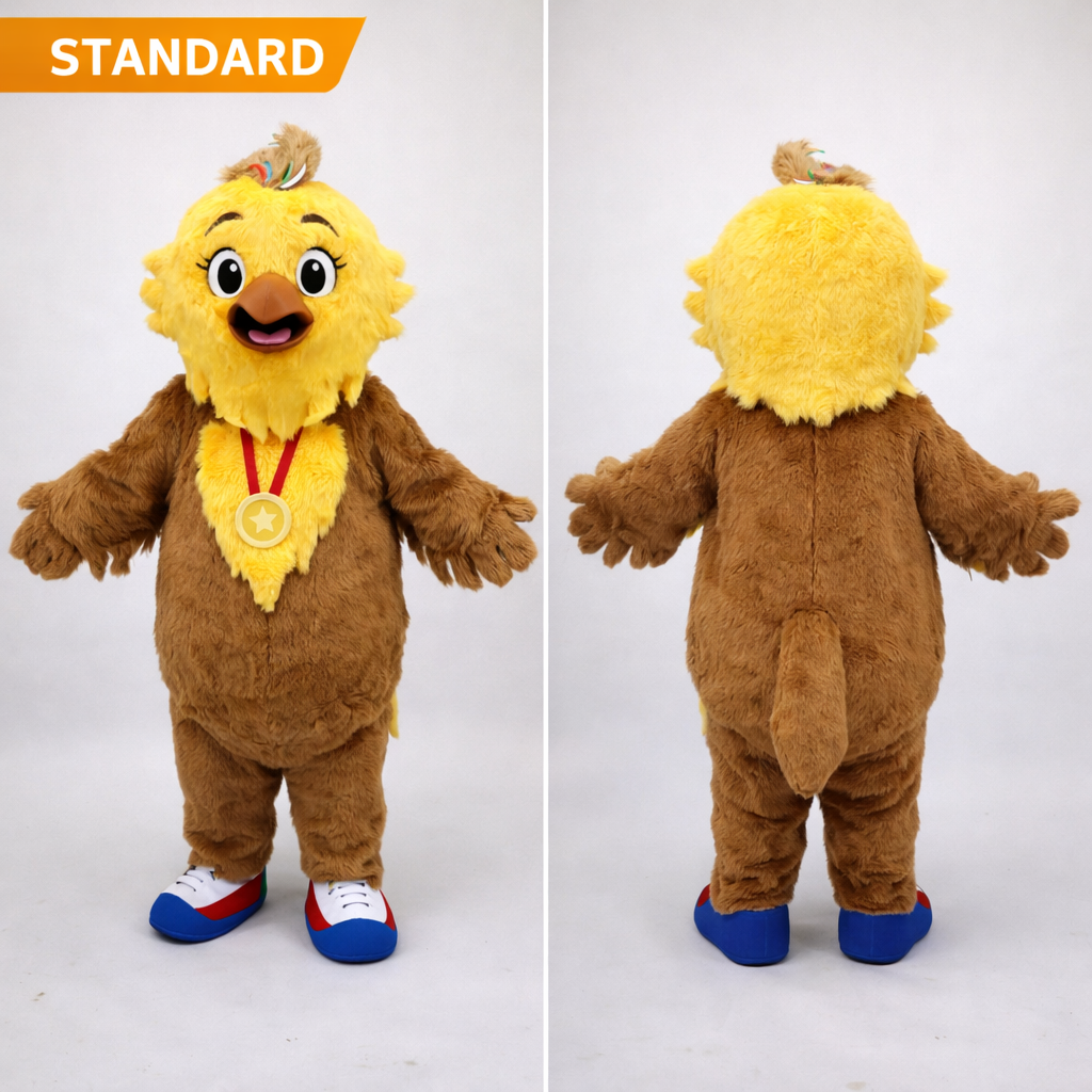 Standardní kostým maskota EVA základní struktura vstupní kostým maskota